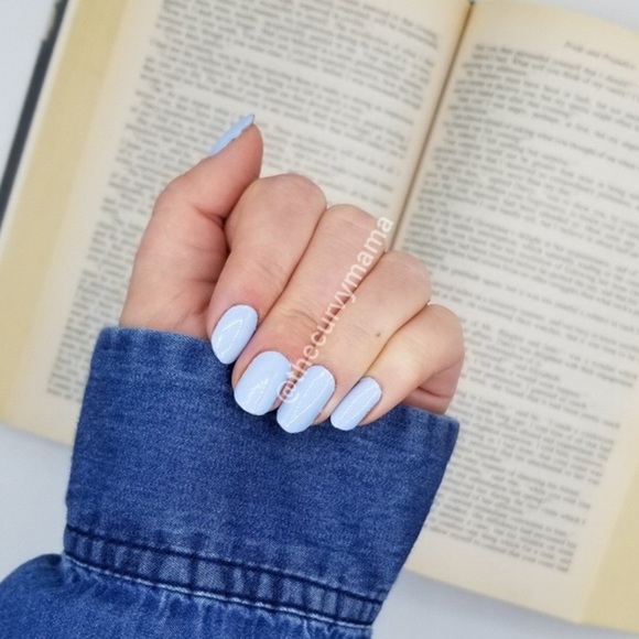 Color street nail wraps aspen sky solid blue - Picture 2 of 2